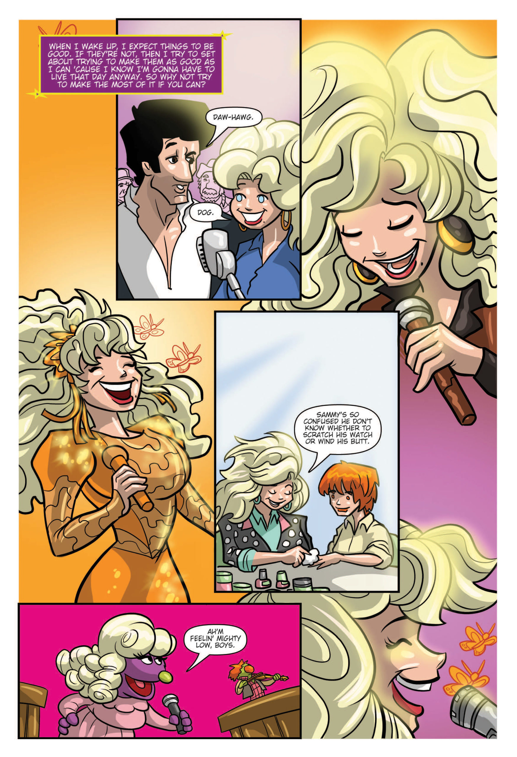 "FEMALE FORCE : DOLLY PARTON" COMIC BOOK 1ST LOOK! - TidalWave Productions