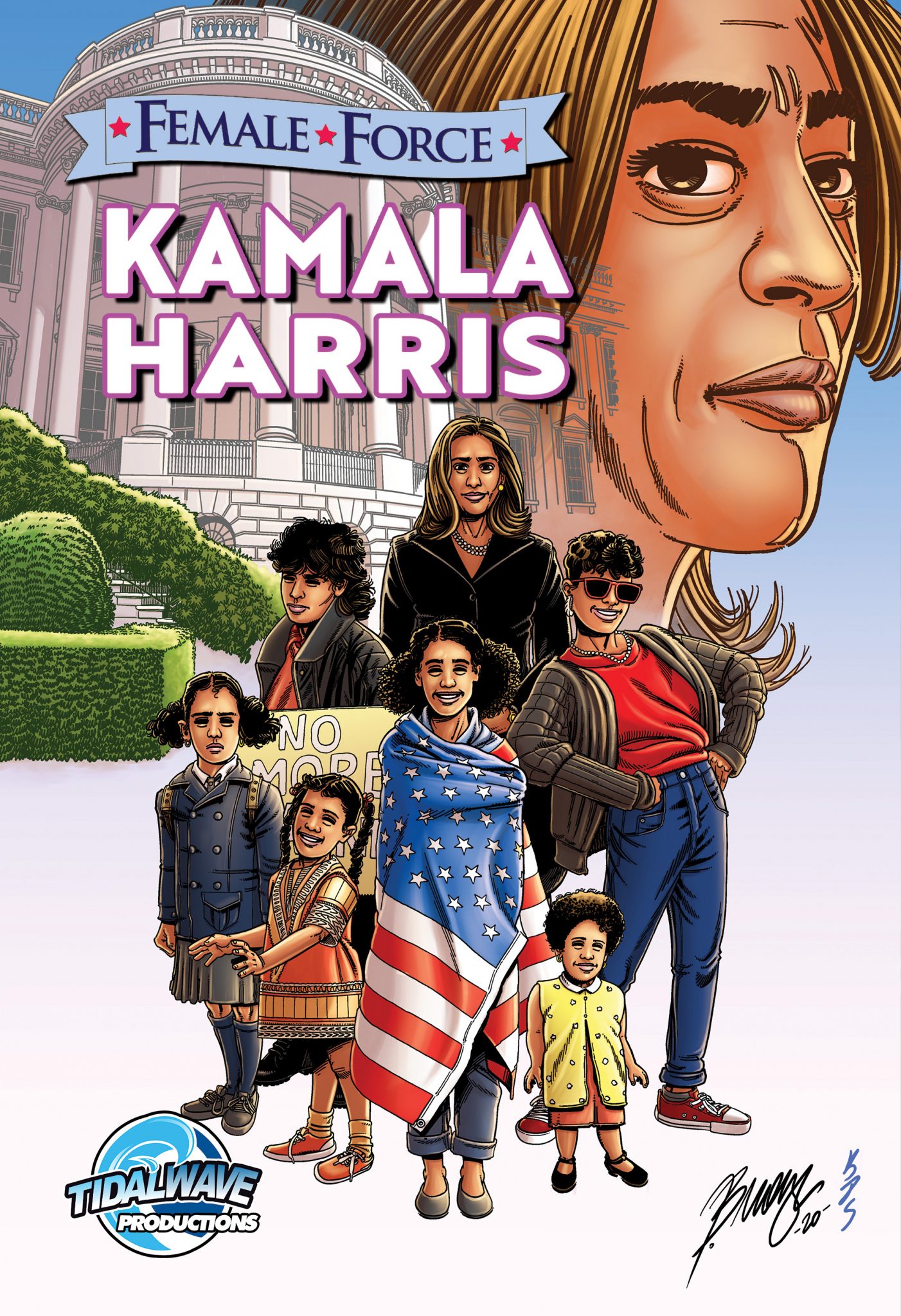 KAMALA HARRIS LIFE STORY GETS THE COMIC BOOK TREATMENT ON HER BIRTHDAY ...