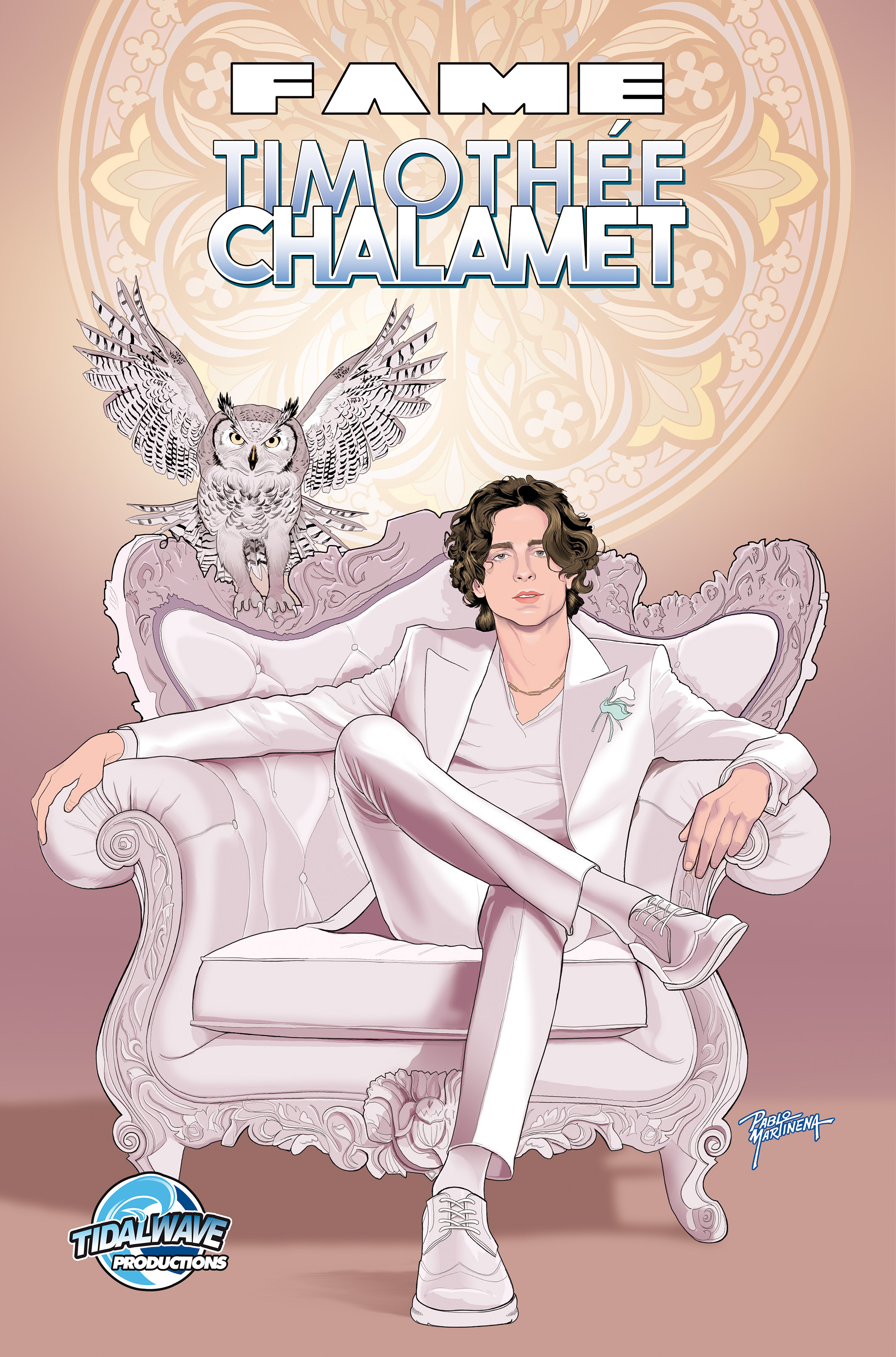 GOLDEN GLOBE NOMINEE TIMOTHEE CHALAMET GETS THE COMIC BOOK