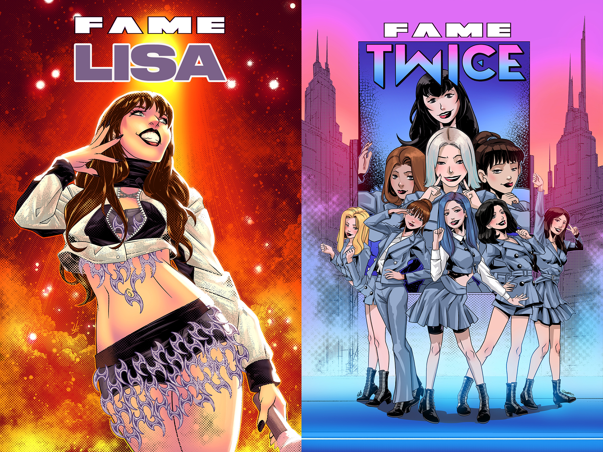 TIDALWAVE COMICS SPOTLIGHTS K-POP SUPERSTARS IN NEW “FAME