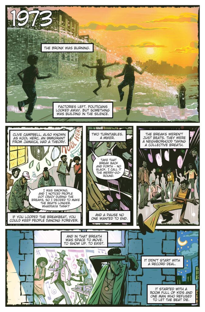 HISTORY OF HIP HOP COMIC BOOK BIOGRAPHY OUT THIS WEEK! - TidalWave